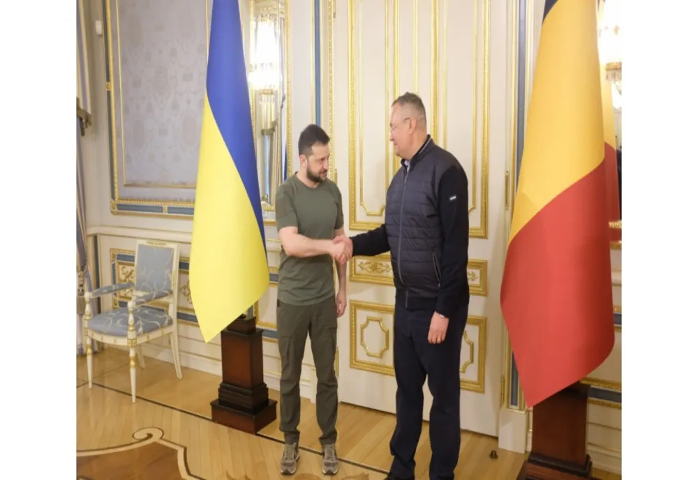 Premierul Ciucă despre întâlnirea cu Zelenski: „L-am asigurat de sprijinul deplin al Românei în eforturile de a opri agresiunea ilegală și imorală a Rusiei”