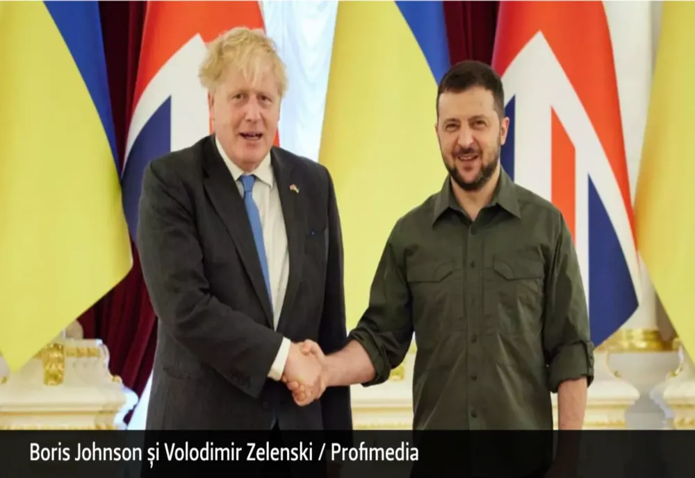 Volodimir Zelenski a primit un PREMIU important de la Boris Johnson: "Churchill ar fi izbucnit în urale şi probabil ar fi şi lăcrimat"