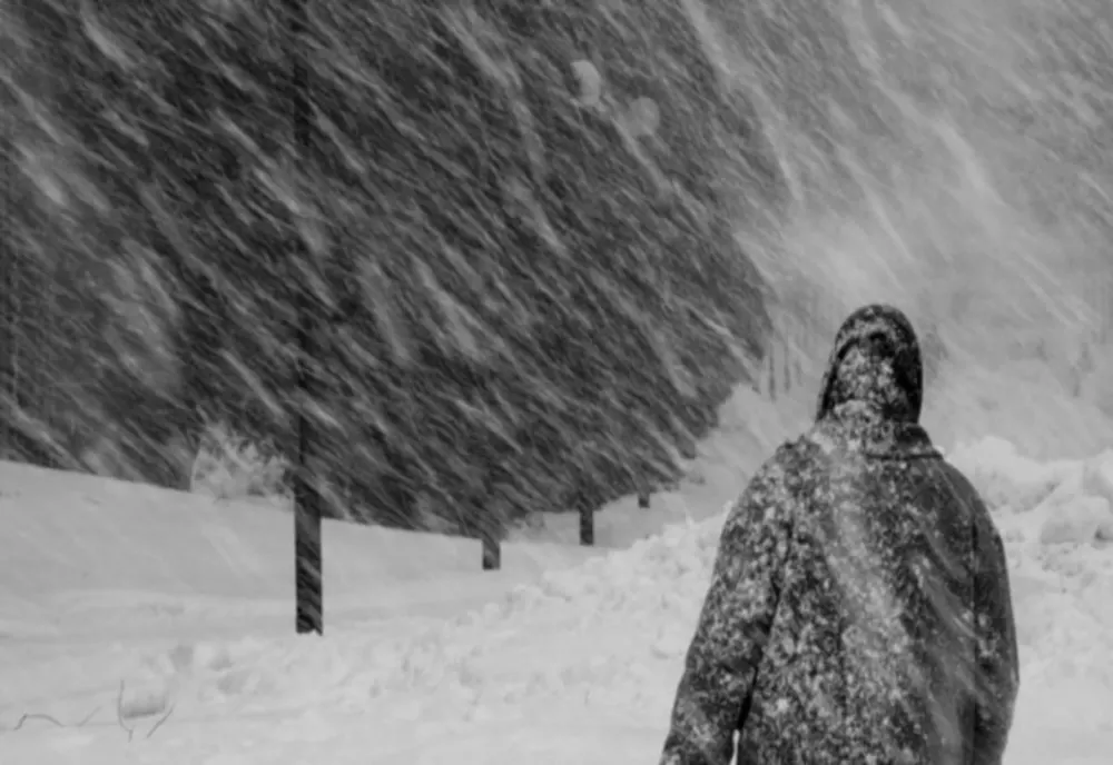 Ciclonul care a făcut ravagii în Europa a ajuns și în România - Ninsori puternice și polei în jumătate de țară - VIDEO