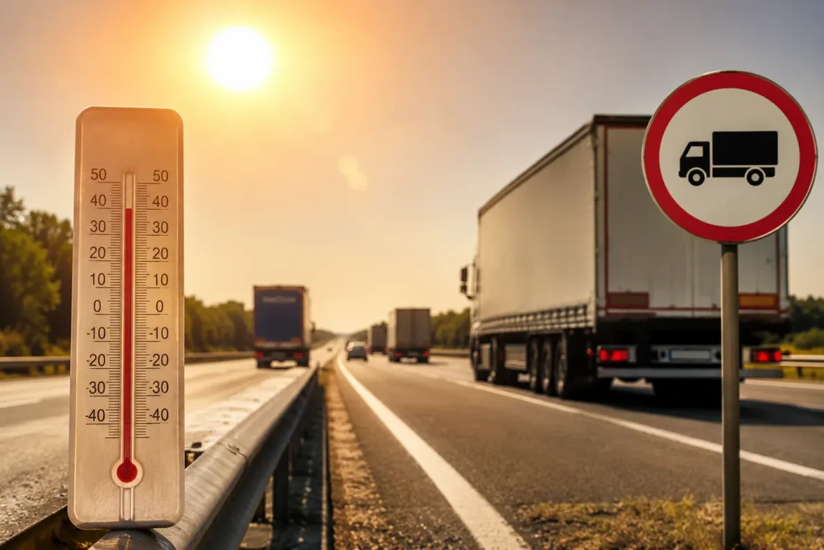 Restricții de circulație pentru vehiculele de peste 7,5 tone, în minivacanța de Sfânta Maria