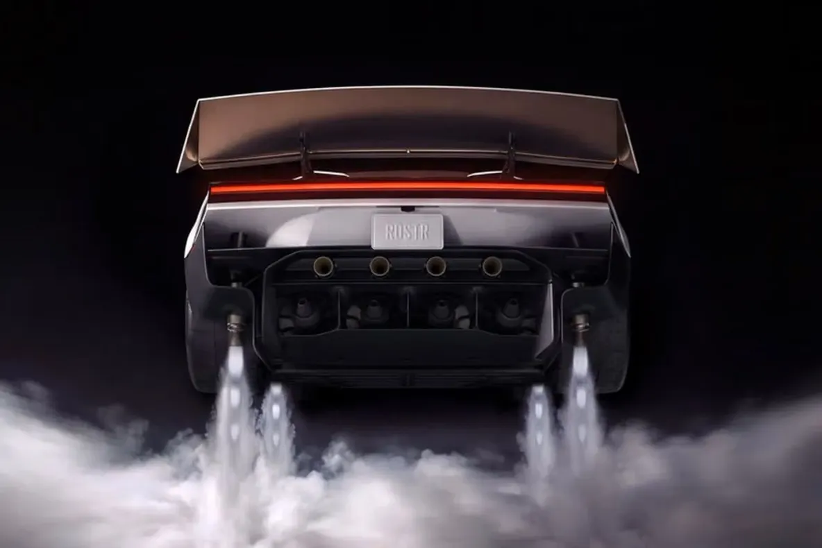Tesla și SpaceX au prezentat prototipul Roadster Rocket, o mașină capabilă să zboare pe distanțe scurte