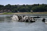 Dunărea a secat atât de mult încât a scos la suprafață nave naziste din al doilea război mondial