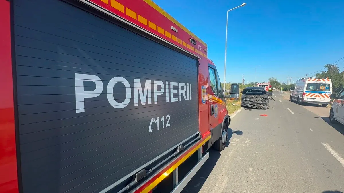 Accident pe DN2B